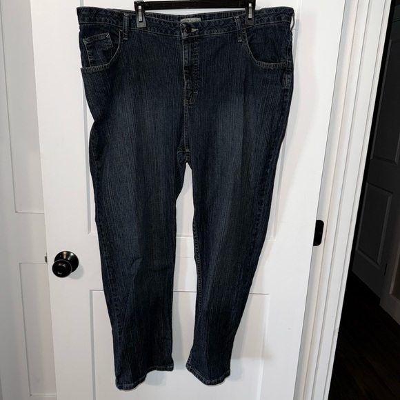 Lee Blue Straight Leg Jeans Classic Fit - Picture 1 of 6